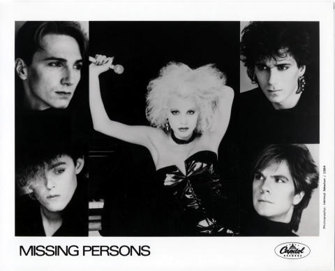 Missing Persons Promo Print