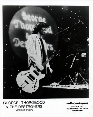 George Thorogood & The Destroyers Promo Print