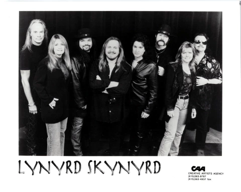 Lynyrd Skynyrd Vintage Concert Photo Promo Print At Wolfgang's