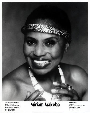 Miriam Makeba Promo Print