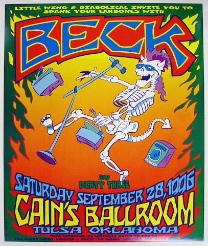 Beck 1998/12 Mutations Japan album promo ad – Japan Rock Archive