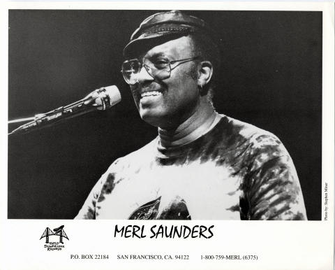 Merl Saunders Promo Print