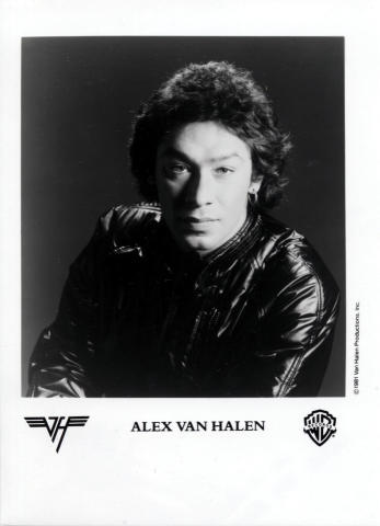Alex Van Halen Promo Print