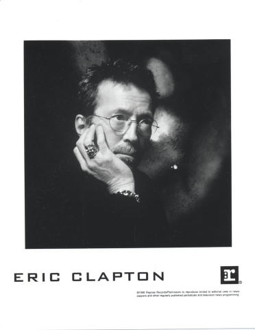 Eric Clapton Promo Print