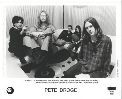 Pete Droge Promo Print