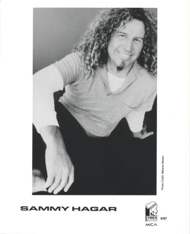 Sammy Hagar Promo Print