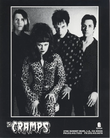 The Cramps Vintage Concert Photo Promo Print at Wolfgang's