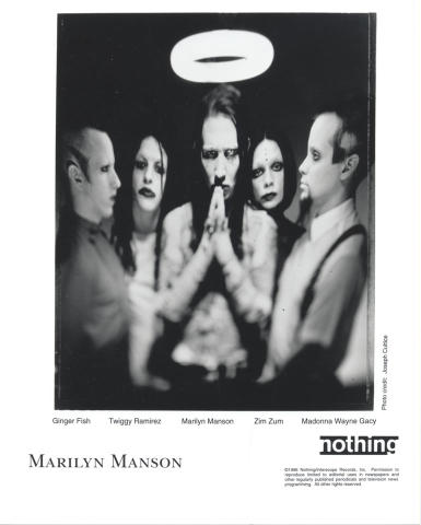 Marilyn Manson Promo Print