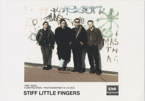 Stiff Little Fingers Promo Print