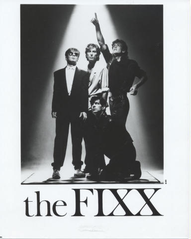 The Fixx Promo Print