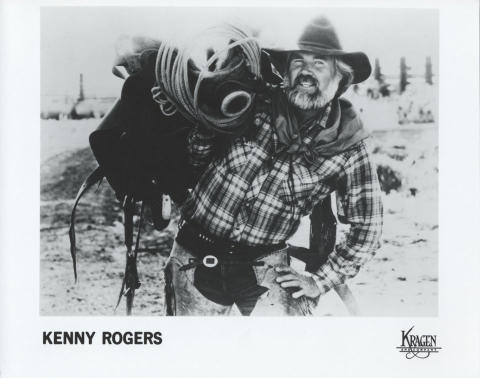 Kenny Rogers Promo Print