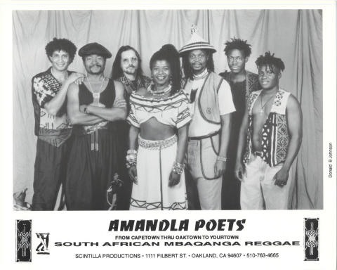 Amandla Poets Promo Print