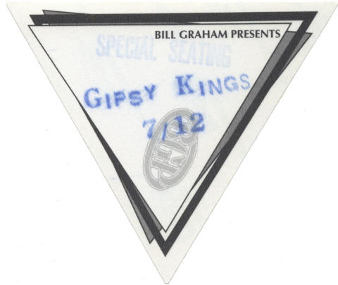 Gipsy Kings Backstage Pass
