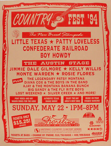 Country Fest '94 Poster