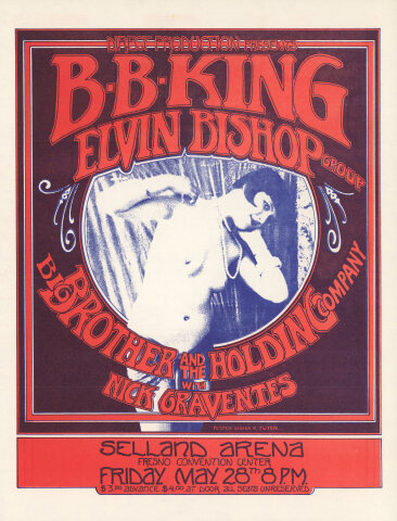 B.B. King Handbill