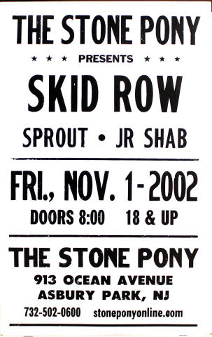 Skid Row Poster