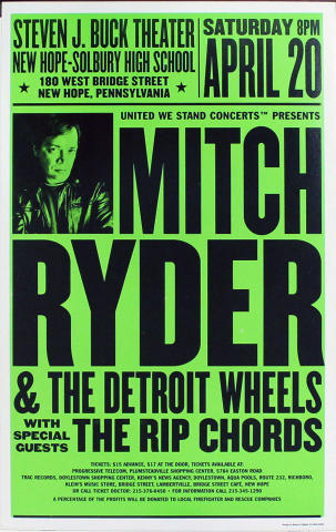 Mitch Ryder and the Detroit Wheels Poster