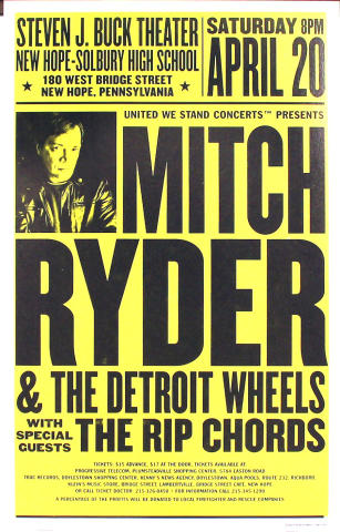 Mitch Ryder and the Detroit Wheels Poster