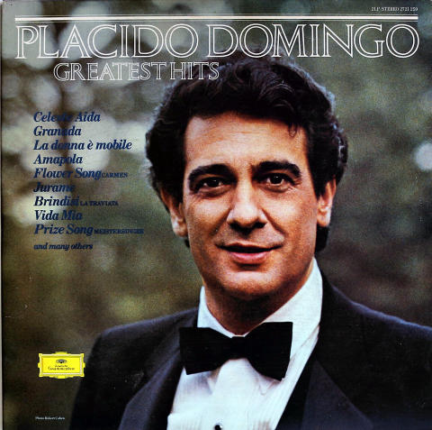 Placido Domingo Vinyl 12"