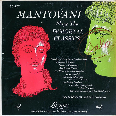 Mantovani & His Orchestra Vinyl 12"