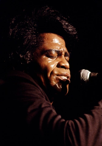 James Brown Vintage Concert Photo Fine Art Print at Wolfgang's