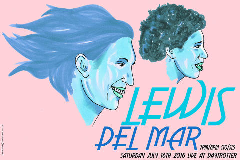 Lewis Del Mar Poster
