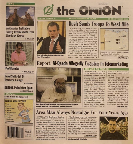 The Onion | September 19, 2002 at Wolfgang's