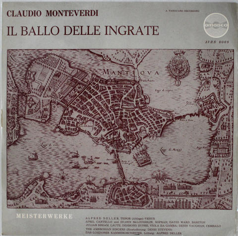 Claudio Monteverdi Vinyl 12"