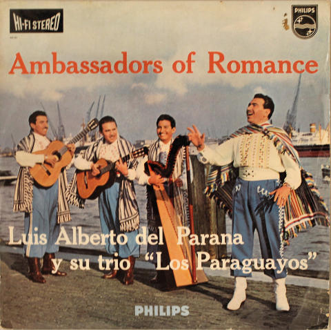 Luis Alberto Del Parana and his Trio Los Paraguayos Vinyl 12"