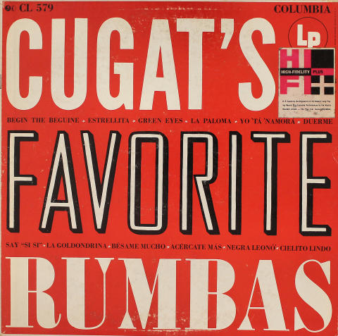 Xavier Cugat And His Orchestra Vinyl 12"