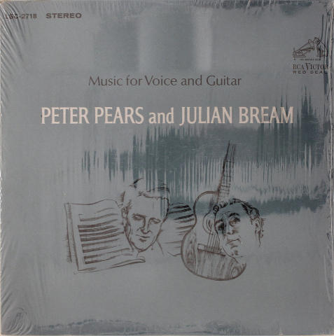 Peter Pears and Julian Bream Vinyl 12"