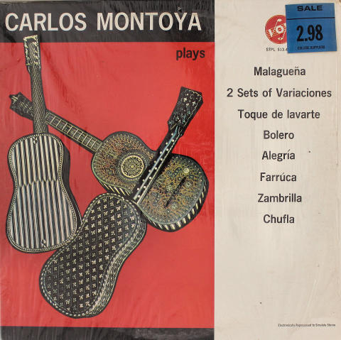 Carlos Montoya Vinyl 12"