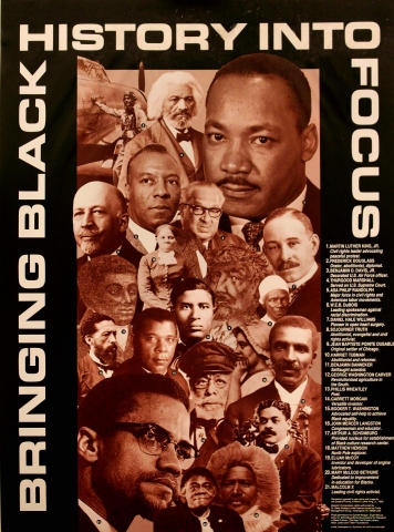 Bringing Black History Into Focus Poster