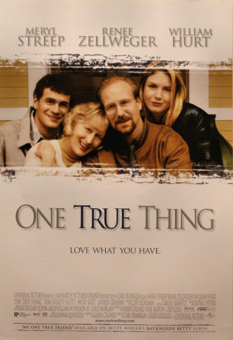 One True Thing Poster