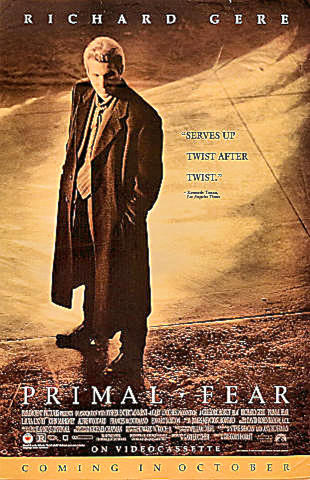Primal Fear Poster