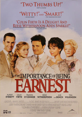 The Importance Of Being Earnest Poster