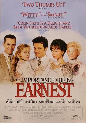 The Importance Of Being Earnest Vintage Concert Poster, May 17, 2002 at ...