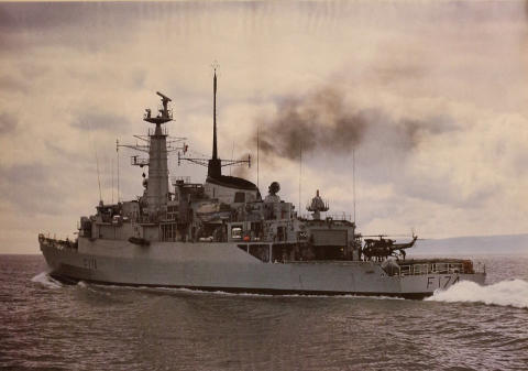 HMS Alacrity F174 Poster