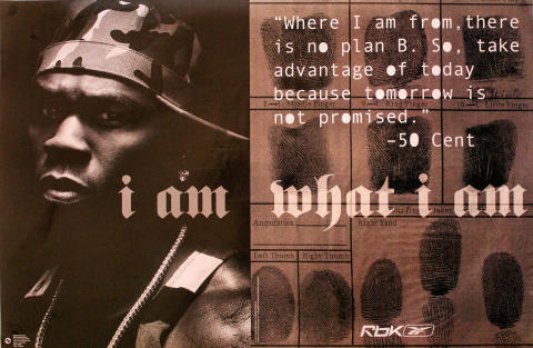 I Am - 50 Cent Poster