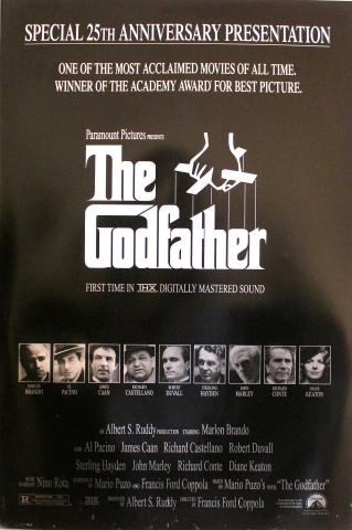 Special 25th Anniversary Presentation: The Godfather Poster