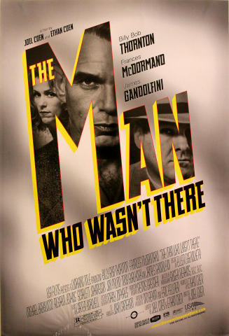 The Man Who Wasn't There Poster