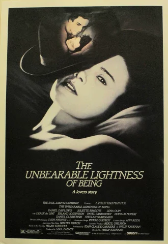 The Unbearable Lightness Of Being Vintage Concert Poster, Feb 5, 1988 ...