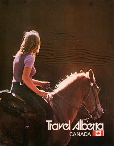 Travel Alberta - Horse Poster