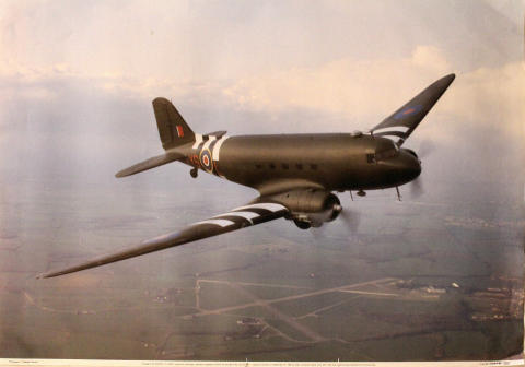 Douglas C-47 Dakota Poster