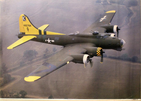 B-17G 'Sally G' Poster