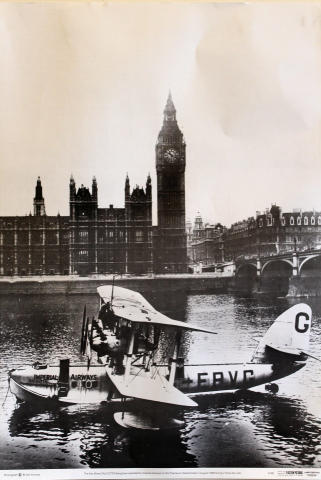 Short Calcutta Flying Boat Poster