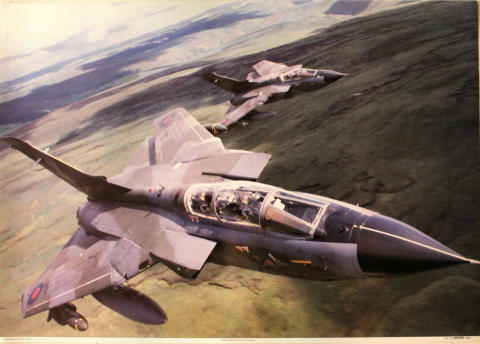 Panavia Tornados of No. 9 Squadron Poster