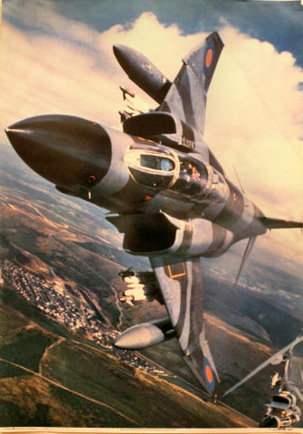 McDonnell F-4M Phantom Poster