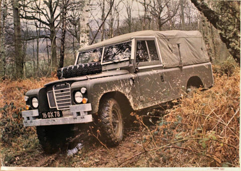 Land Rover 3/4-ton Military Vehicle Poster