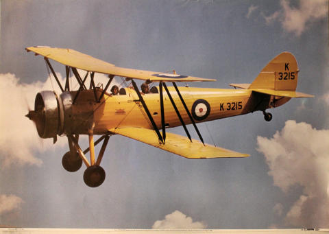 Avro Tutor K3215 Poster
